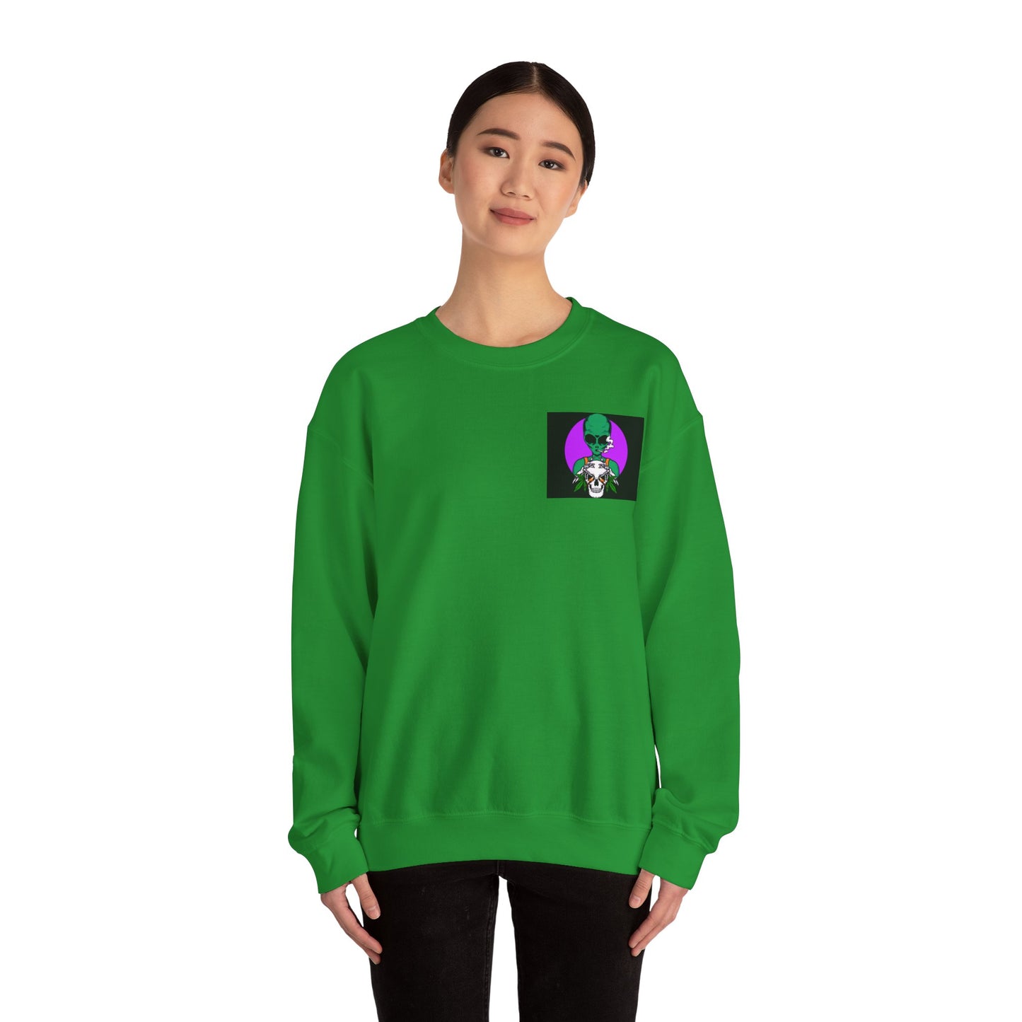 Alien Marijuana Unisex Sweatshirt