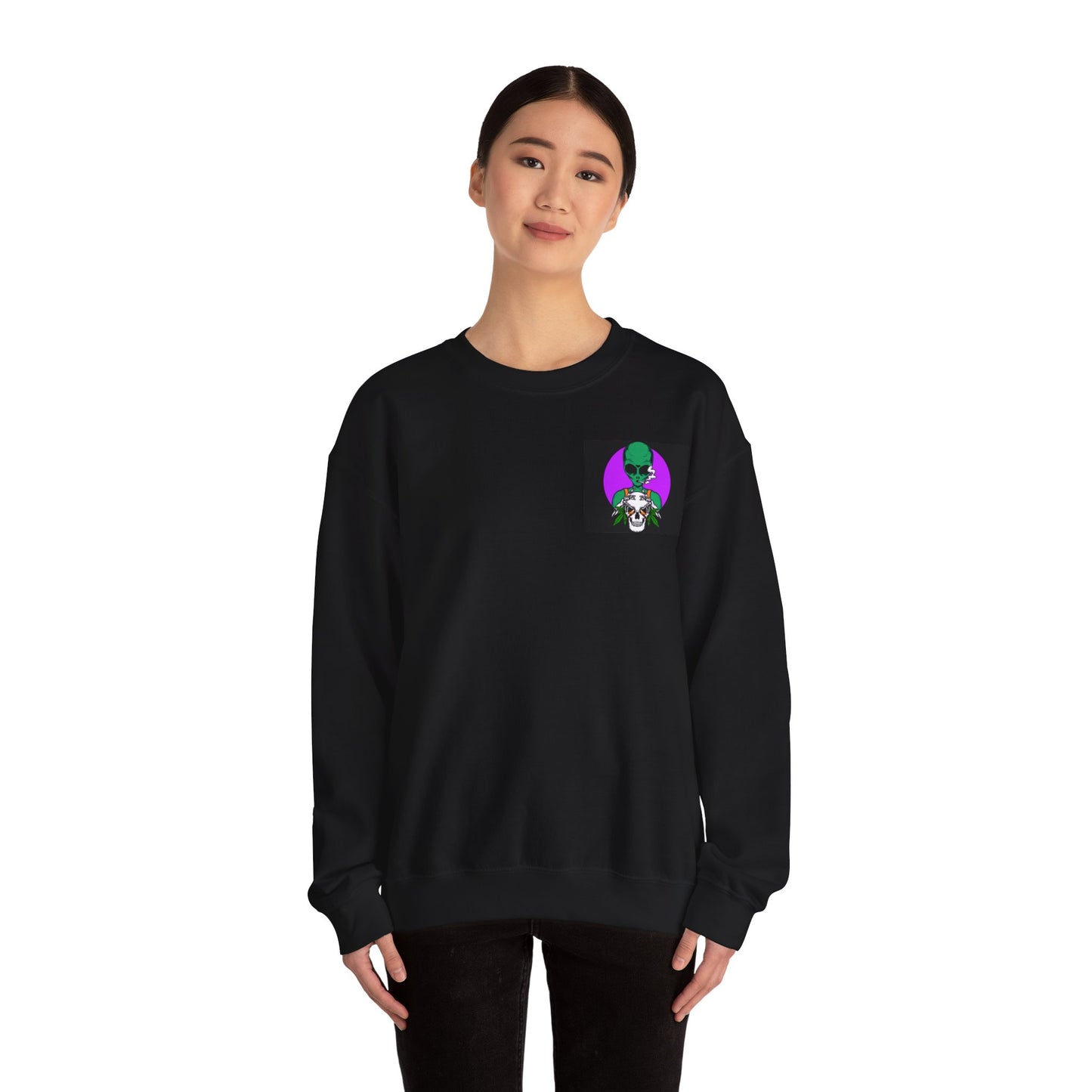 Alien Marijuana Unisex Sweatshirt