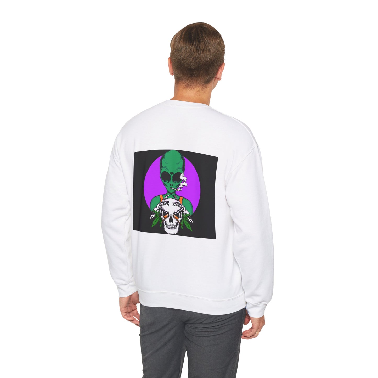 Alien Marijuana Unisex Sweatshirt