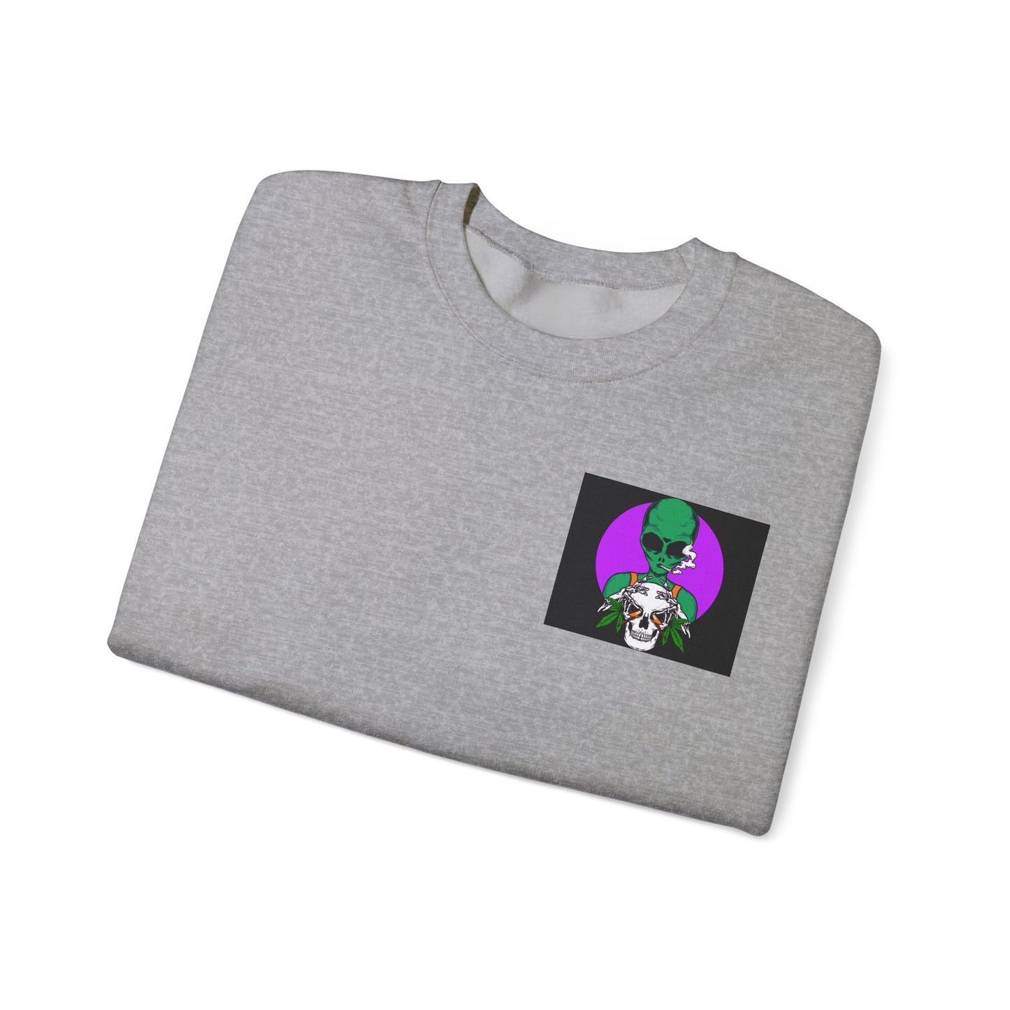 Alien Marijuana Unisex Sweatshirt