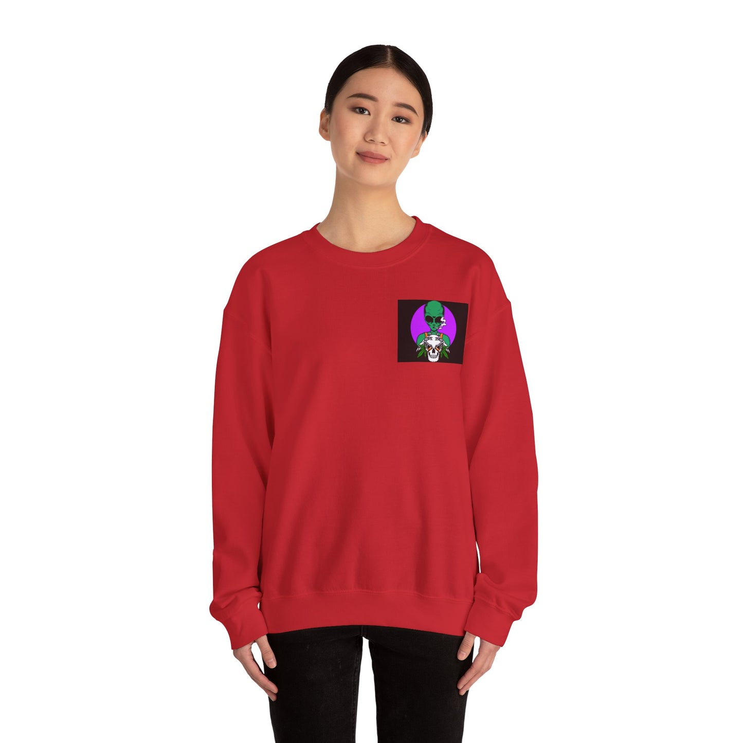 Alien Marijuana Unisex Sweatshirt