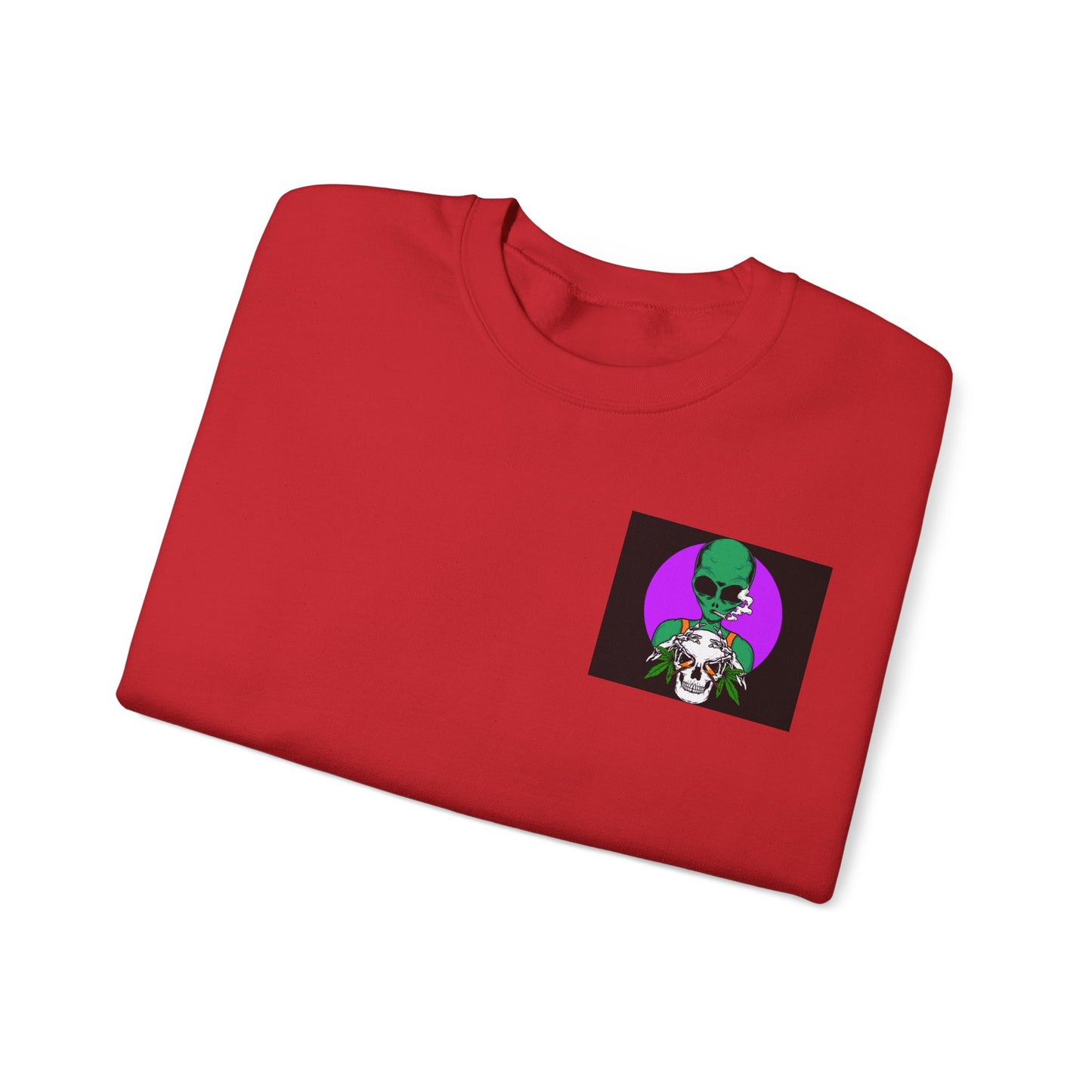 Alien Marijuana Unisex Sweatshirt