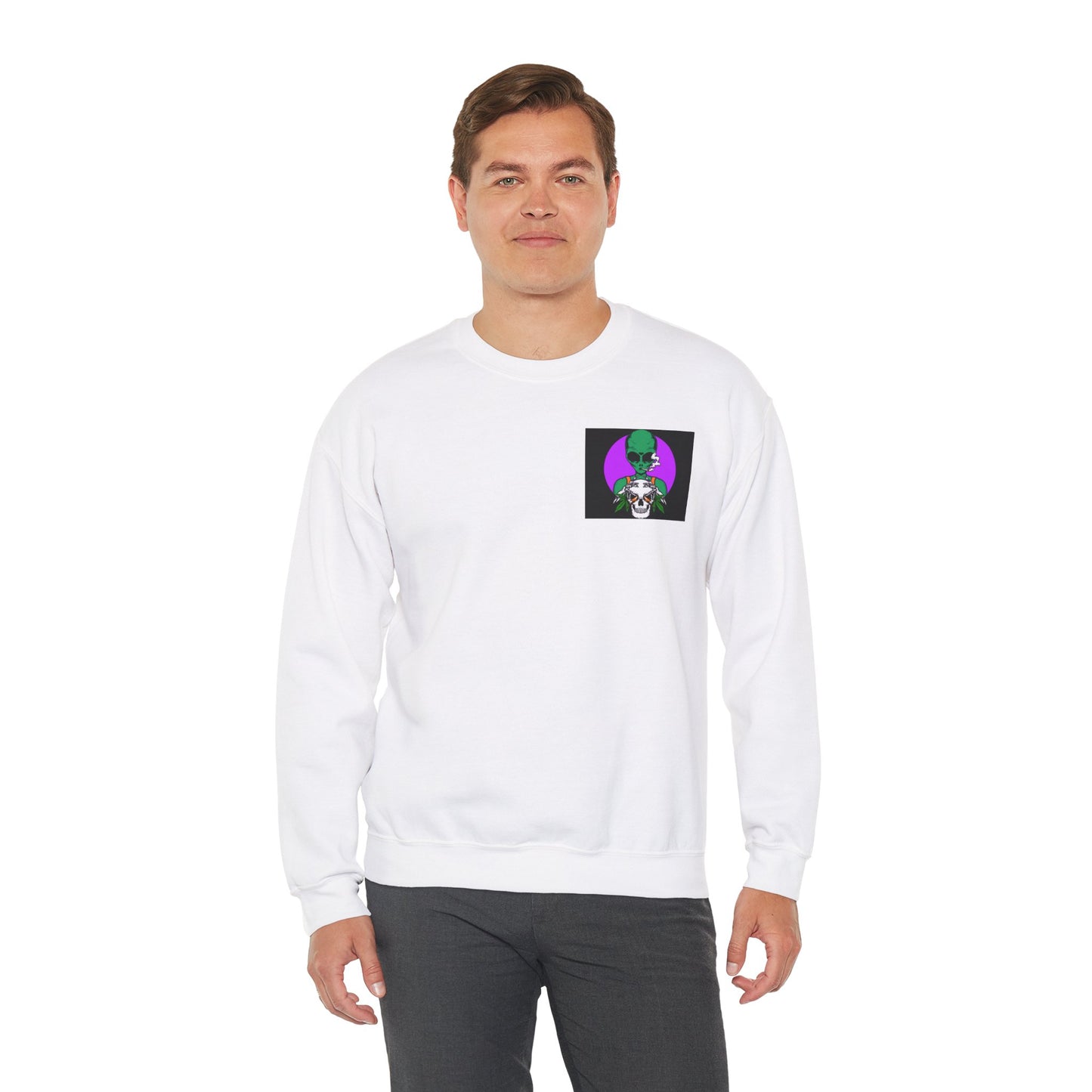 Alien Marijuana Unisex Sweatshirt