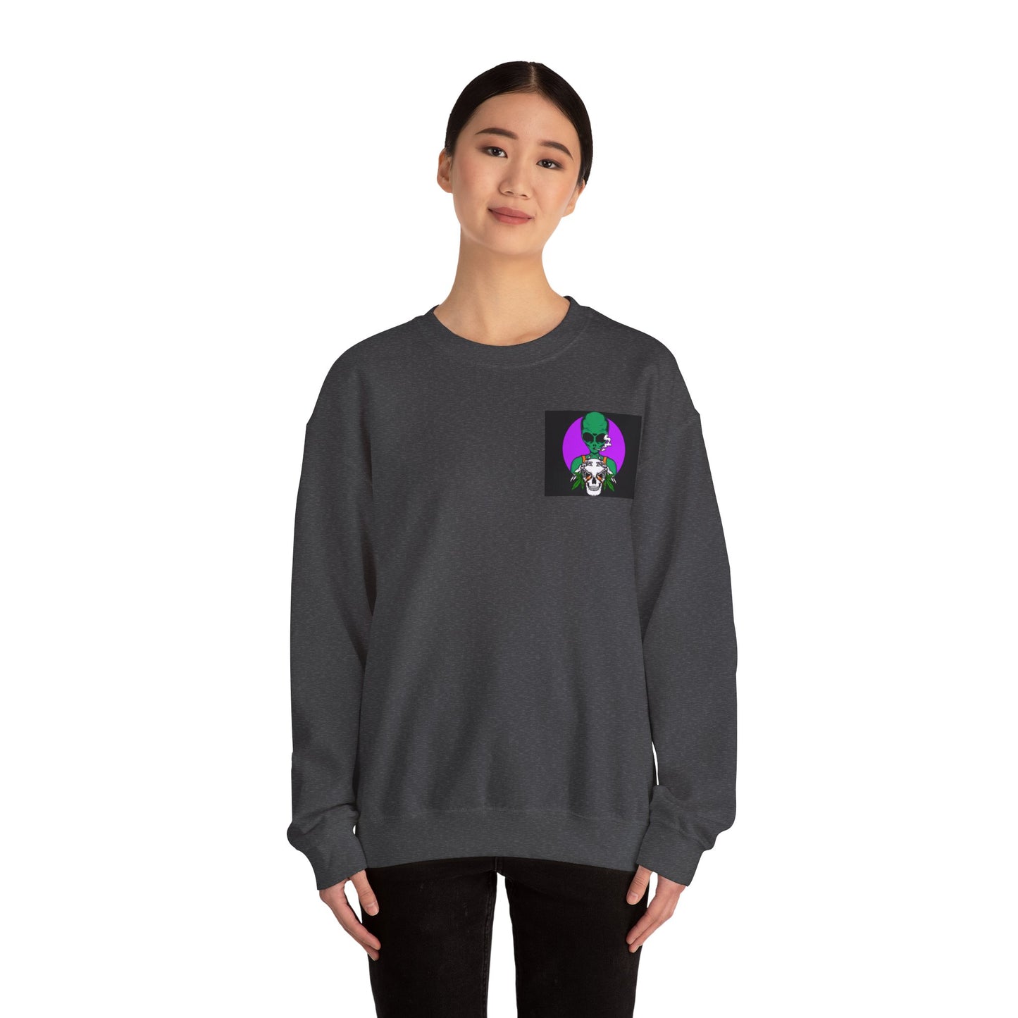 Alien Marijuana Unisex Sweatshirt
