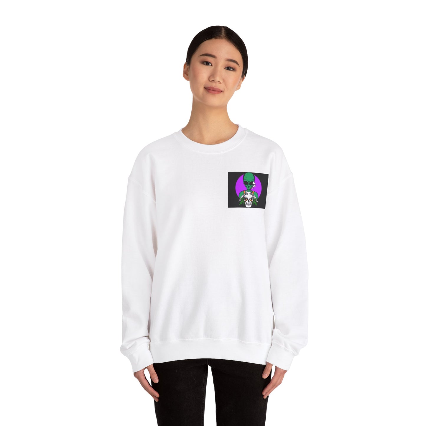 Alien Marijuana Unisex Sweatshirt