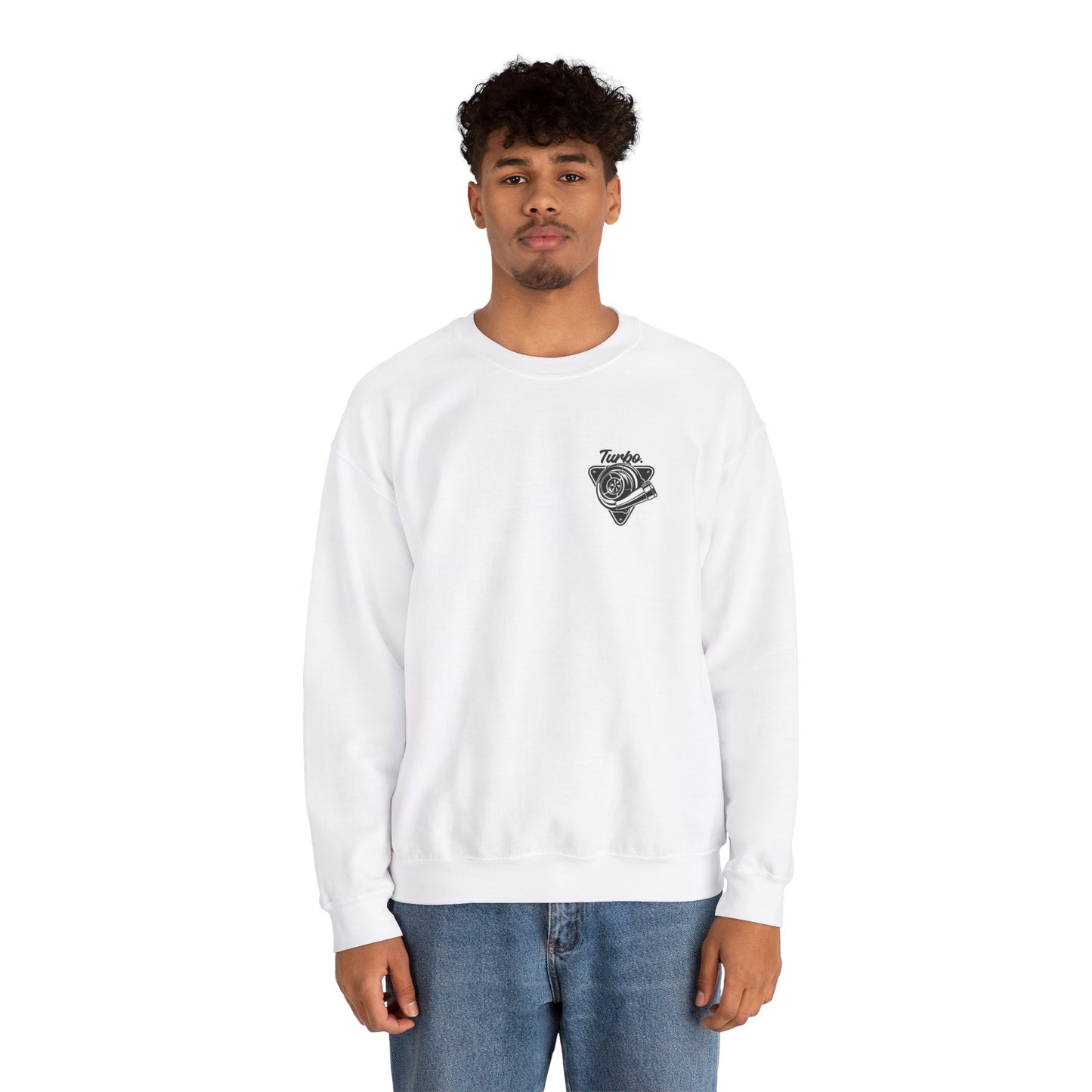 Sweatshirt Turbo Design Unisex Heavy Blend Crewneck