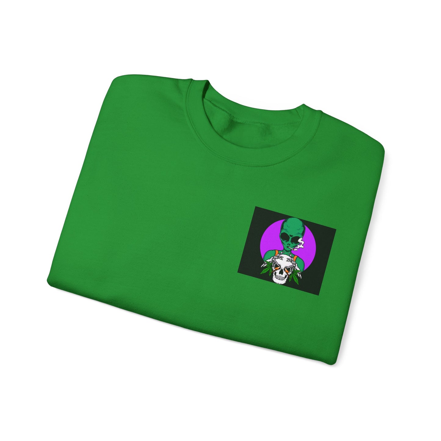 Alien Marijuana Unisex Sweatshirt