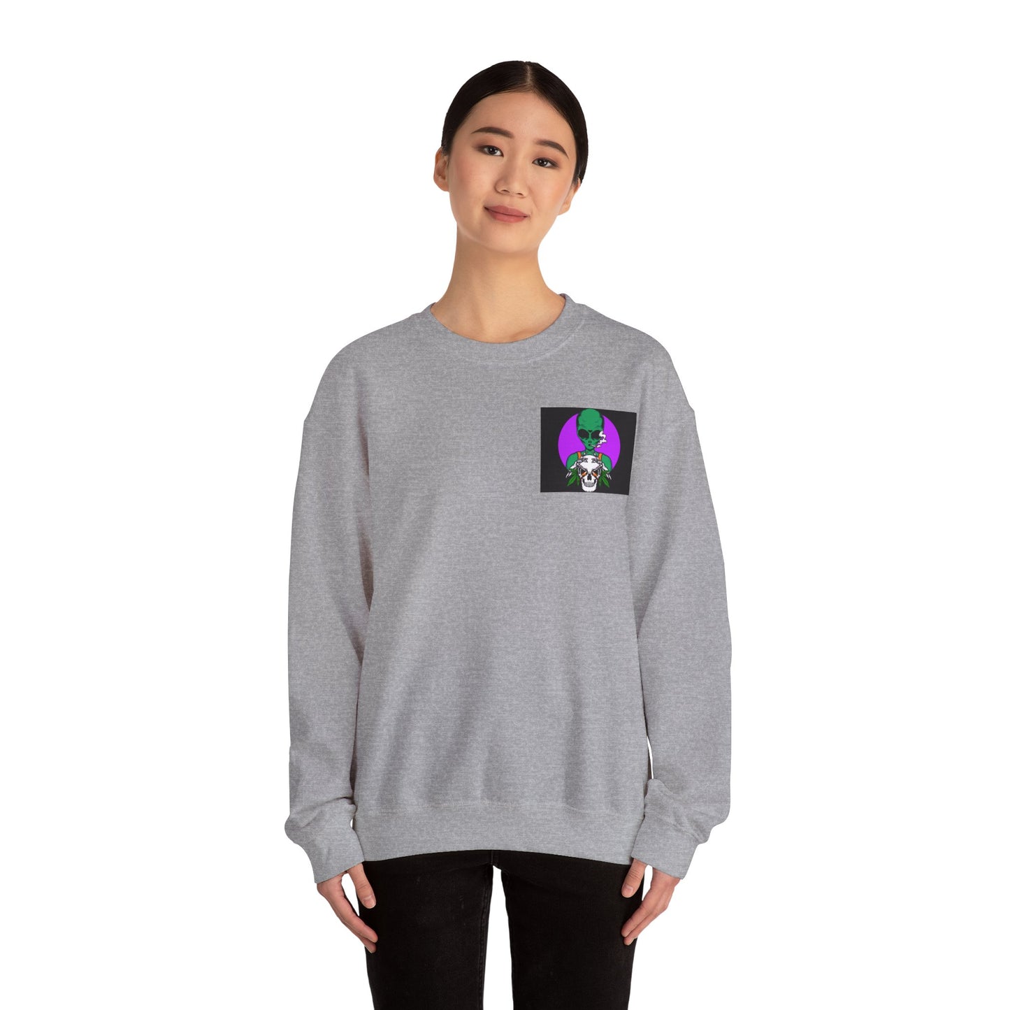 Alien Marijuana Unisex Sweatshirt