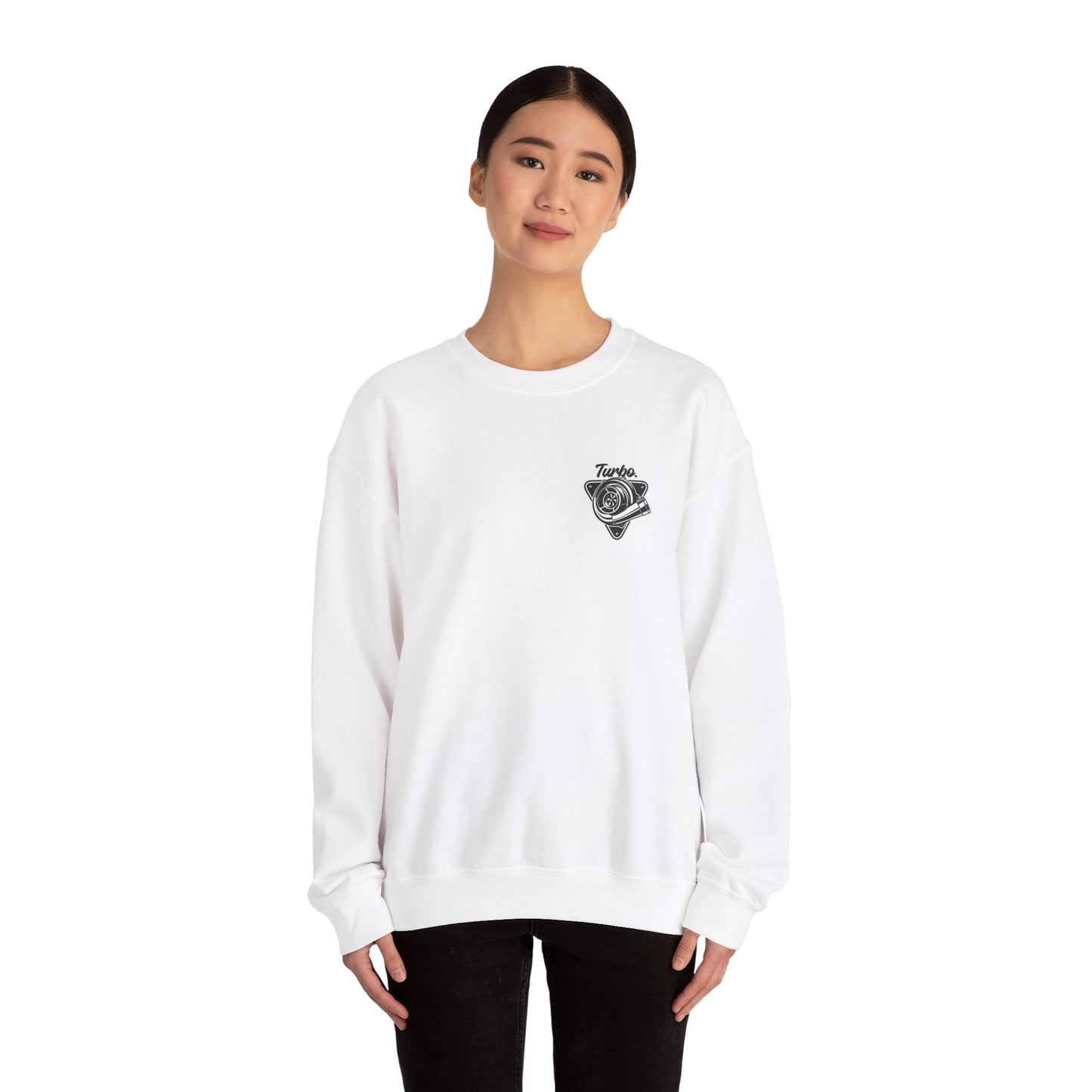 Sweatshirt Turbo Design Unisex Heavy Blend Crewneck